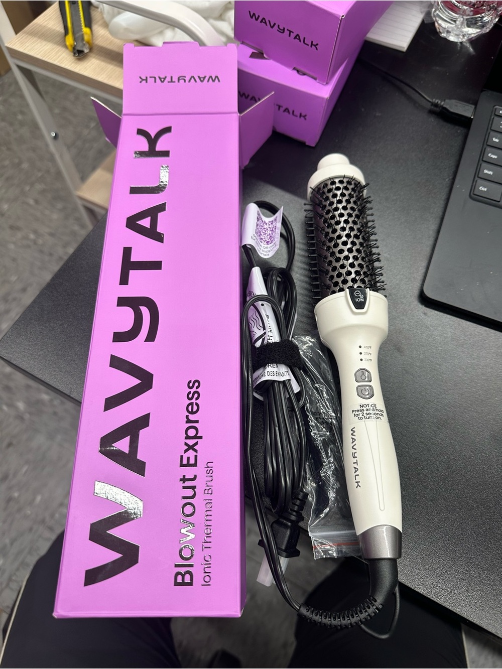 Wavytalk blowout express ionic thermal brush